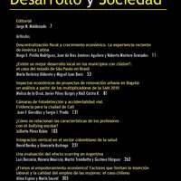 Revista Desarrollo y Sociedad