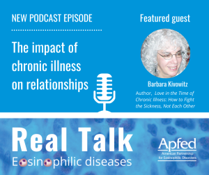 Podcast episode 002: The impact of chronic illness of relationships