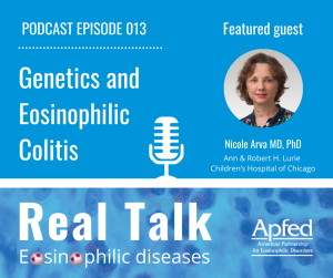 Podcast episode 013 genetics of eosinophilic colitis