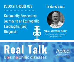 APFED podcast featuring Moises Velasquez-Manoff