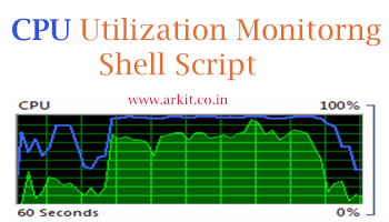 Monitor Your CPU Utilization using Shell Script