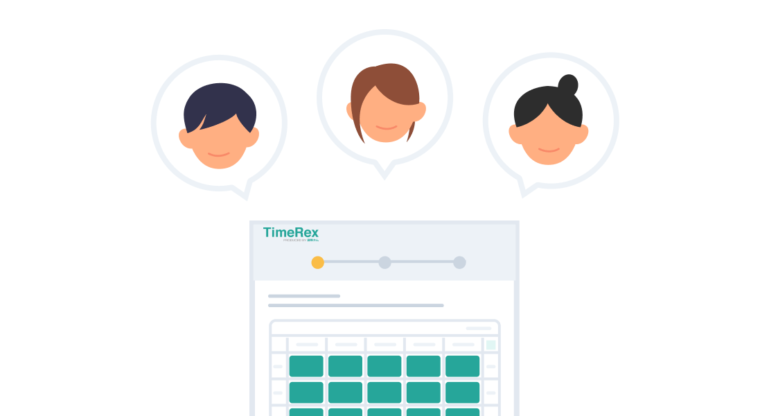 1:1 / 全員が参加 / 誰か1人が参加から選べる日程調整方式