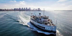 City Cruises Admiral Hornblower vessel sailing in San Francisco Bay