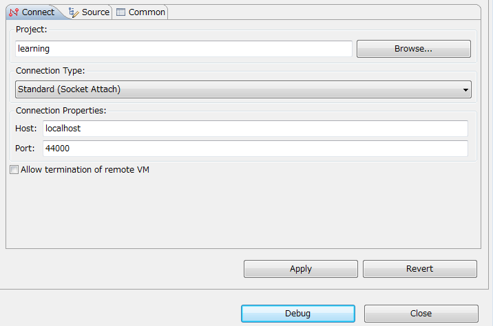 Remote Debugging using Eclipse