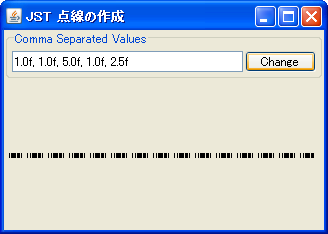 Swing/DashedLine screenshot