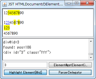 Swing/HTMLAttributeID screenshot