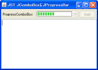 Swing/ProgressComboBox screenshot