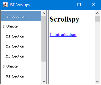 Select JTree nodes in conjunction with scrolling in JEditorPane.