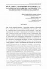 Research paper thumbnail of BUSCANDO LA SOSTENIBILIDAD PROCESAL: CONSIDERACIONES DESDE LA PERSPECTIVA DEL DERECHO PROCESAL BRASILEÑO