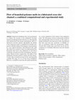 Research paper thumbnail of Flow of branched polymer melts in a lubricated cross-slot channel: a combined computational and experimental study