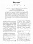 Research paper thumbnail of Ternary Protein Adsorption onto Brushes: Strong versus Weak