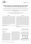 Research paper thumbnail of Sondeos surgentes en la zona de descarga de acuíferos costeros libres: efectos sobre la interfase agua dulce-agua salada