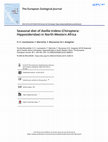 Research paper thumbnail of Seasonal diet of Asellia tridens (Chiroptera: Hipposideridae) in North-Western Africa