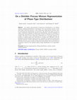 Research paper thumbnail of On a Dirichlet Process Mixture Representation of Phase-Type Distributions