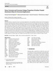 Research paper thumbnail of Stress-Corrosion and Corrosion-Fatigue Properties of Surface-Treated Aluminium Alloys for Structural Applications