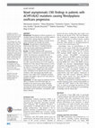 Research paper thumbnail of Novel asymptomatic CNS findings in patients with ACVR1/ALK2 mutations causing fibrodysplasia ossificans progressiva