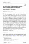 Research paper thumbnail of Top-down or bottom-up? Norwegian climate mitigation policy as a contested hybrid of policy approaches