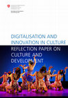 Research paper thumbnail of Digitalisation and innovation in culture as a pledge towards a more sustainable future