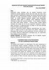 Research paper thumbnail of Mezhepler Üstü Bi̇r Program Tasariminin Ni̇teli̇kleri̇ Üzeri̇ne Ni̇tel Bi̇r Çalişma