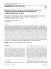 Research paper thumbnail of Déjà vu: on the use of meat resources by sabretooth cats, hominins, and hyaenas in the Early Pleistocene site of Fuente Nueva 3 (Guadix-Baza Depression, SE Spain)