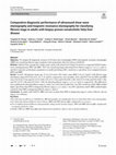 Research paper thumbnail of Comparative diagnostic performance of ultrasound shear wave elastography and magnetic resonance elastography for classifying fibrosis stage in adults with biopsy-proven nonalcoholic fatty liver disease