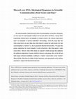 Research paper thumbnail of Discord Over DNA: Ideological Responses to Scientific Communication about Genes and Race