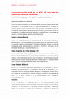 Research paper thumbnail of La comunicación web de la RSC- El caso de las empresas cárnicas catalanas