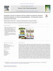 Research paper thumbnail of Fungistatic activity of composts with the addition of polymers obtained from thermoplastic corn starch and polyethylene - An innovative cleaner production alternative