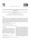 Research paper thumbnail of A novel pentasaccharide from immunostimulant oligosaccharide fraction of buffalo milk