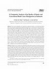 Research paper thumbnail of A Comparative Analysis of the Quality of Islamic and Conventional Banks’ Asset Management in Indonesia