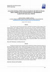 Research paper thumbnail of Analisis Kinerja Perusahaan Daerah Air Minum (Pdam)Tirta Simbune Dalam Penyediaan Air Bersih DI Kabupaten Kolaka Timur