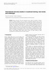 Research paper thumbnail of International and area studies in vocational training: new trends and challenges