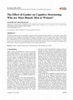 Research paper thumbnail of Copyright © 2010 SciRes. PSYCH 1 The Effect of Gender on Cognitive Structuring: Who are More Biased, Men or Women?