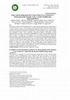 Research paper thumbnail of Doğu Akdeniz Bölgesinde İleri Çıkmış Nohut (Cicer arietinum L.) Hatlarında Kışlık Ekimde Verim ve Kalite Özelliklerinin Değerlendirilmesi