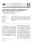 Research paper thumbnail of Characterization of Si–SiOx nanocomposite layers by comparative analysis of computer simulated and experimental infra-red transmission spectra