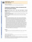 Research paper thumbnail of Cingulate gyrus morphology in children and adolescents with fetal alcohol spectrum disorders