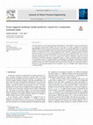 Research paper thumbnail of Event triggered nonlinear model predictive control for a wastewater treatment plant