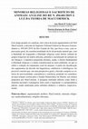 Research paper thumbnail of RELIGIOUS MINORITIES AND ANIMAL SACRIFICATION: ANALYSIS OF THE RE 494,601/2019 IN THE LIGHT OF MACCORMICK THEORY