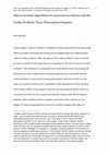 Research paper thumbnail of Ethical Accident Algorithms for Autonomous Vehicles and the Trolley Problem: Three Philosophical Disputes