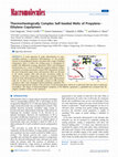 Research paper thumbnail of Thermorheologically Complex Self-Seeded Melts of Propylene–Ethylene Copolymers