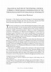 Research paper thumbnail of DIALOGICAL NATURE OF THE SYNODAL CHURCH. TOWARD A TRINITARIAN CONSIDERATION OF THE THEOLOGICAL ROOTS OF DIALOGICAL SYNODALITY