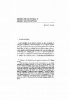 Research paper thumbnail of Derecho natural y derecho positivo