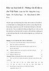 Research paper thumbnail of Khu vực hoá kinh tế - Những vấn đề đặt ra cho Việt Nam : Luận văn ThS