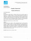 Research paper thumbnail of Tragedia y democracia (Gérard Bensussan)