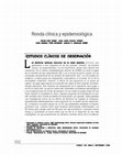 Research paper thumbnail of Estudios clínicos de observación