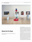 Research paper thumbnail of Whitney Biennial 2022: Quiet As It's Kept