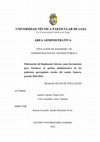 Research paper thumbnail of Elaboración del reglamento interno, como herramienta para fortalecer la gestión administrativa de los gobiernos parroquiales rurales del cantón Zamora, periodo 2010-2014