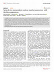 Research paper thumbnail of Semi-device-independent random number generation with flexible assumptions