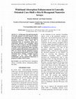 Research paper thumbnail of Wideband Absorption Enhancement in Laterally Oriented Core-Shell c-Si/a-Si Hexagonal Nanowire Arrays