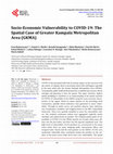 Research paper thumbnail of Socio-Economic Vulnerability to COVID-19: The Spatial Case of Greater Kampala Metropolitan Area (GKMA)